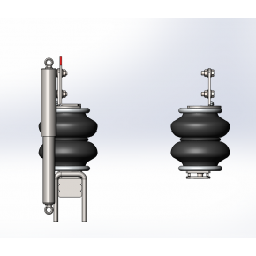 Комплект п/подвески для JMC Conquer, передняя ось
