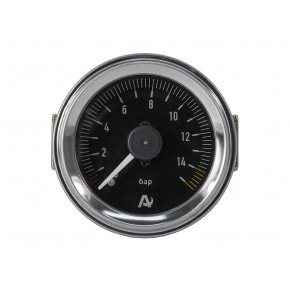Манометр ARIDE 53 мм, 2х15 бар (220 PSI), 2