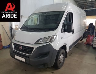 Установка задней пневмоподвески с управление из салона ﻿Fiat Ducato