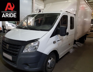 Установка задней пневмоподвески с управление из салона ﻿ГАЗ Газель Next