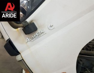 Установка передней пневмоподвески ﻿Foton Aumark 1061