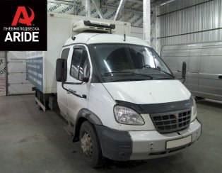 Установка задней пневмоподвески ﻿ГАЗ (GAZ) ВАЛДАЙ