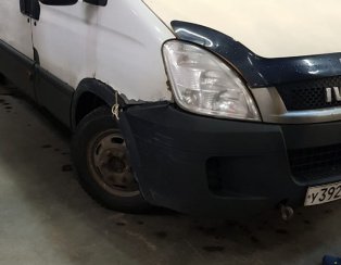 Установка передней пневмоподвески ﻿Iveco Daily 35C