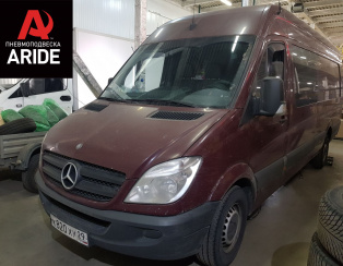Установка задней пневмоподвески с управление из салона ﻿Mercedes Sprinter 3