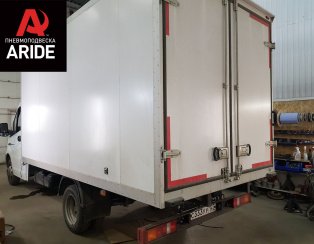 Установка задней пневмоподвески с управление из салона ﻿ГАЗ (GAZ) Газель NEXT