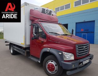 Установка пневматической подвески на заднюю ось ГАЗ (GAZ) Газон NEXT