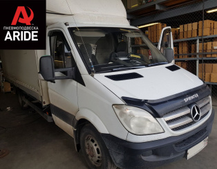 Установка задней пневмоподвески с управление из салона ﻿Mercedes Sprinter 5