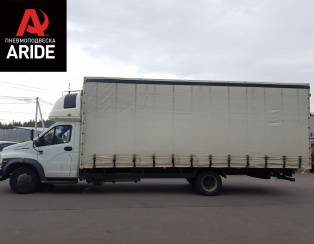 Установка пневмоподвески на заднюю ось с управлением из салона ﻿ГАЗ (GAZ) Газон NEXT