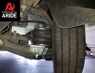 Установка передней пневмоподвески с управлением из салона ﻿ГАЗ (GAZ) Газель NEXT