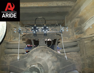 Установка задней пневмоподвески с автоматической системой управления ﻿ГАЗ (GAZ) Газон NEXT