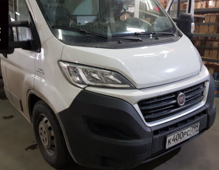 Установка задней пневмоподвески с управлением из салона ﻿Fiat Ducato
