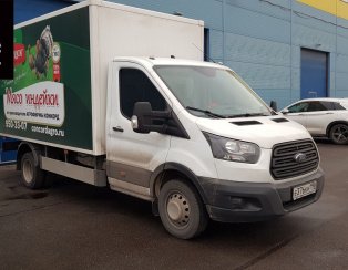 Установка задней пневмоподвески с бюджетной системой управления на два контура ﻿Ford Transit RWD