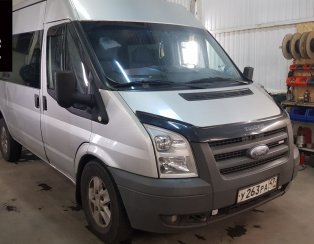Установка задней пневмоподвески с управлением из салона ﻿Ford Transit FWD