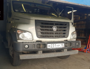 Установка задней пневмоподвески с управлением из салона ﻿ГАЗ (GAZ) Газон NEXT