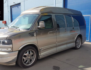 Установка  ﻿Chevrolet Express 1500