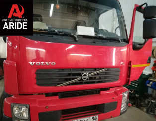 Установка передней пневмоподвески с управлением из салона ﻿Volvo FL240