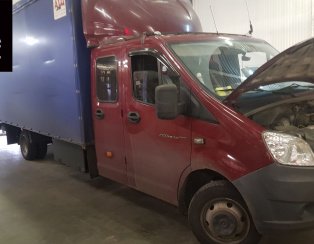 Установка передней пневмоподвески с управлением из салона ﻿﻿ГАЗ (GAZ) Газель NEXT
