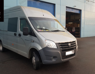 Установка задней пневмоподвески с одноконтурным управлением из салона ﻿﻿ГАЗ (GAZ) Газель NEXT