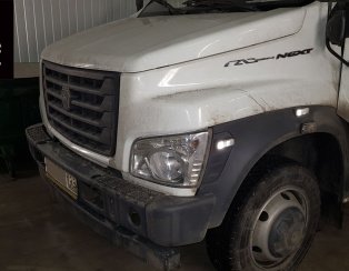 Установка передней и задней пневмоподвески  ﻿﻿ГАЗ (GAZ) Газон NEXT с системой управления из салона