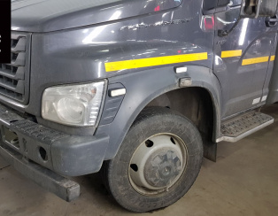 Установка передней и задней пневмоподвески с управлением из салона ﻿﻿ГАЗ (GAZ) Газон NEXT