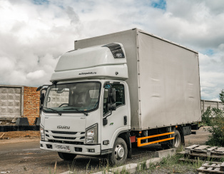 Пневмоподвеска на Isuzu Elf EC7