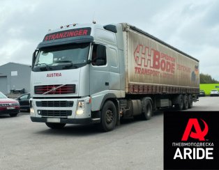 Установка механизма подъёма оси на SAF Intra тягач Volvo