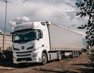 Пневмоподвеска на Shacman X6000 + Механизм подъёма оси