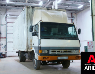 Установка пневмоподвески на автомобиль TATA 613