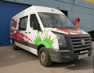 Пневмоподвеска задняя ось Фольцваген Крафтер