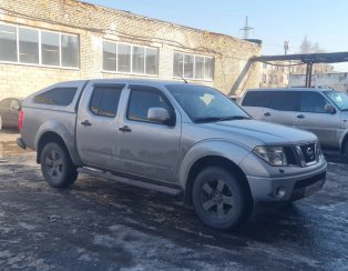 Установка пневмоподвески Ниссан Навара