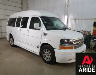 Установка пневмоподвески на заднюю ось Chevrolet Express 1500