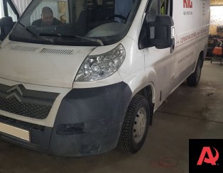 Установка комплекта с системой управления на Citroen Jumper