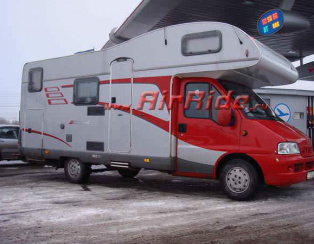 Пневмоподвеска на автодом Fiat Ducato