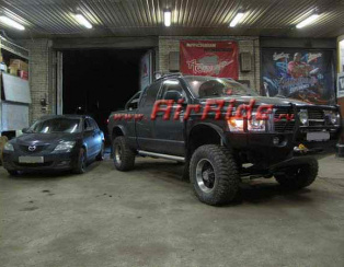 Пневмоподвеска на Dodge Ram 2500