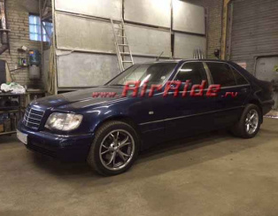 Пневмоподвеска на Mercedes Benz W140 1996г.в.
