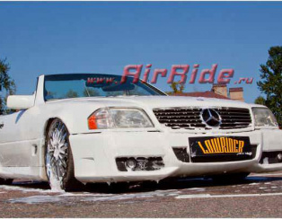 Пневмоподвеска на Mercedes SL320 W129