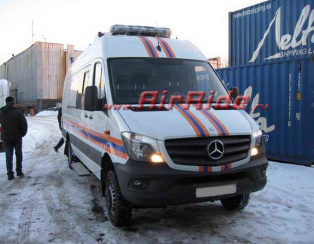 Пневмоподвеска на Mercedes Sprinter 519 4х4 2013г.в.