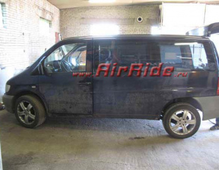 Пневмоподвеска на Mercedes Vito