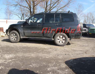 Пневмоподвеска на Mitsubishi Pajero III