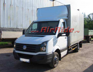 Пневмоподвеска на Volkswagen Crafter 50 2014г.в.
