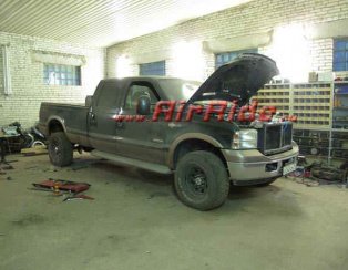 Пневмоподвеска на Ford 350