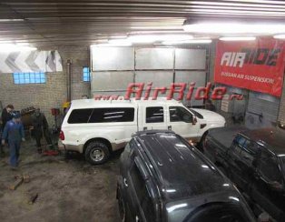 Пневмоподвеска на Ford F350