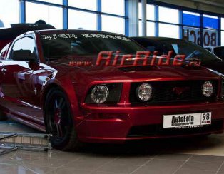 Пневмоподвеска на Ford Mustang