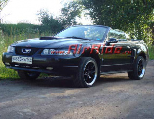 Пневмоподвеска на Ford Mustang