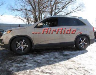 Пневмоподвеска на Kia Sorrento 2011