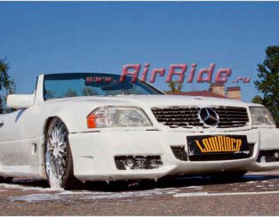 Пневмоподвеска на Mercedes SL320 W129