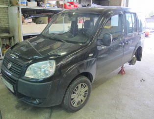 Установка пневмоподвески Fiat Doblo