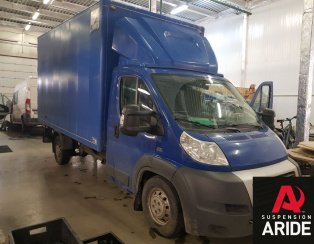 Установка пневмоподвески и системы управления на заднюю ось Fiat Ducato (25.04.2018)