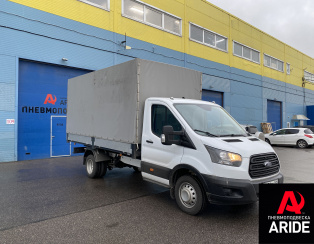 Установка пневмоподвески на Ford Transit 