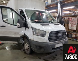 Установка пневмоподвески на заднюю ось Ford Transit RWD 2018